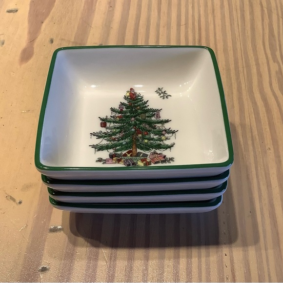 Spode Christmas Tree 3” Mini Dishes - Picture 4 of 4